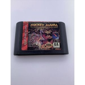 Mickey Mania (Sega Genesis, 1997) Cartridge Only